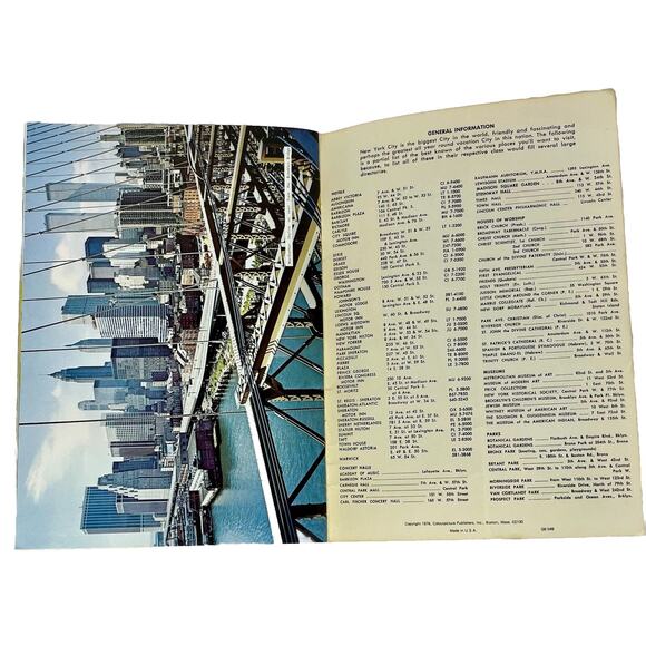 Vintage 1976 The World’s Fun City -New York Souvenir Pictorial Guide Book - Picture 6 of 6
